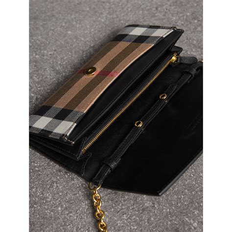 burberry black leather wallet|authentic burberry wallet.